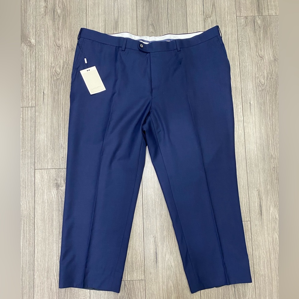 Suitsupply Brescia Wool Dress Pants Mens Waist 40 in ‎ Blue
